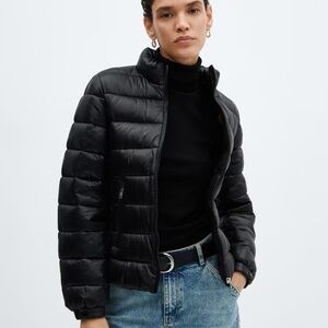 Mango Pocket Quilted Jacket 1XL NWOT